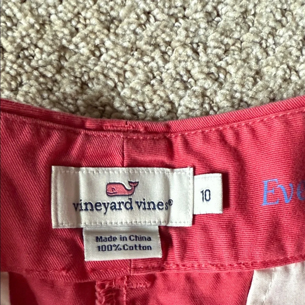 Vineyard Vines Vibrant Pink Women's Shorts - Picture 2 of 8